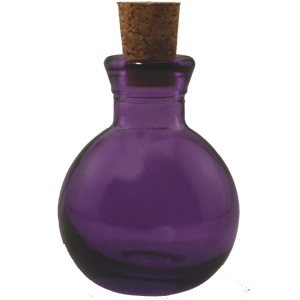 3.5 oz Purple Mini Orb Reed Diffuser Bottle