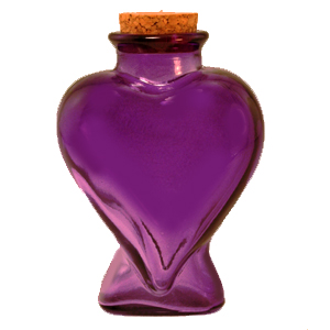7.6 oz Purple Heart Reed Diffuser Bottle