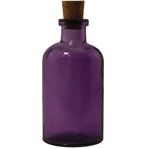 8 oz Purple Apothecary Reed Diffuser Bottle