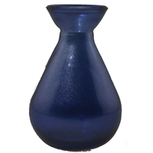 5 oz Midnight Blue Metallic Teardrop Reed Diffuser Bottle