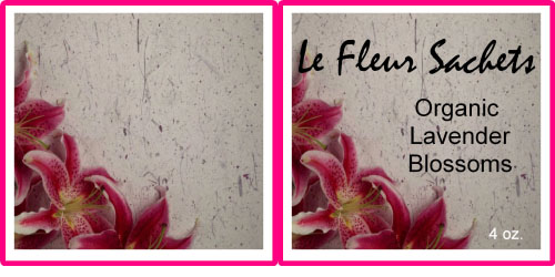Custom Printed Self-Stick Label - Stargazer Lilies