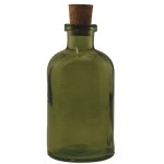 reed diffuser bottle, dark green apothecary
